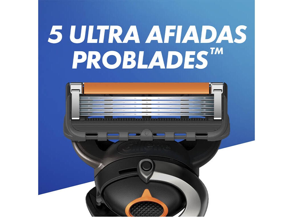 M&Aacute;QUINA DE BARBEAR COM 2 RECARGAS DE L&Acirc;MINAS PROGLIDE GILLETTE image number 1