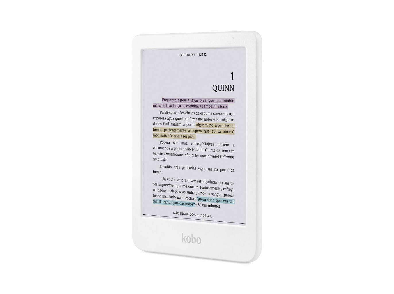 E-BOOK KOBO CLARA COLOUR BRANCO 6" image number 2