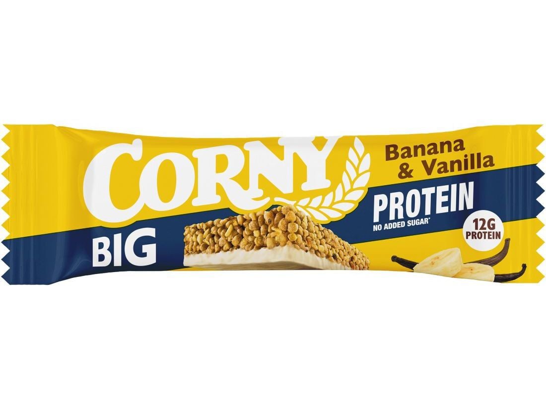 BARRA DE PROTE&Iacute;NA CORNY BIG BANANA E BAUNILHA 50G image number 0