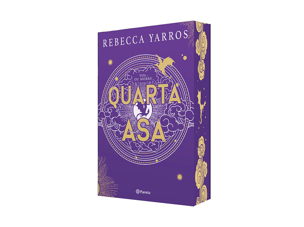 LIVRO QUARTA ASA - NOVA CAPA COM SPRAYED EDGES image number 0