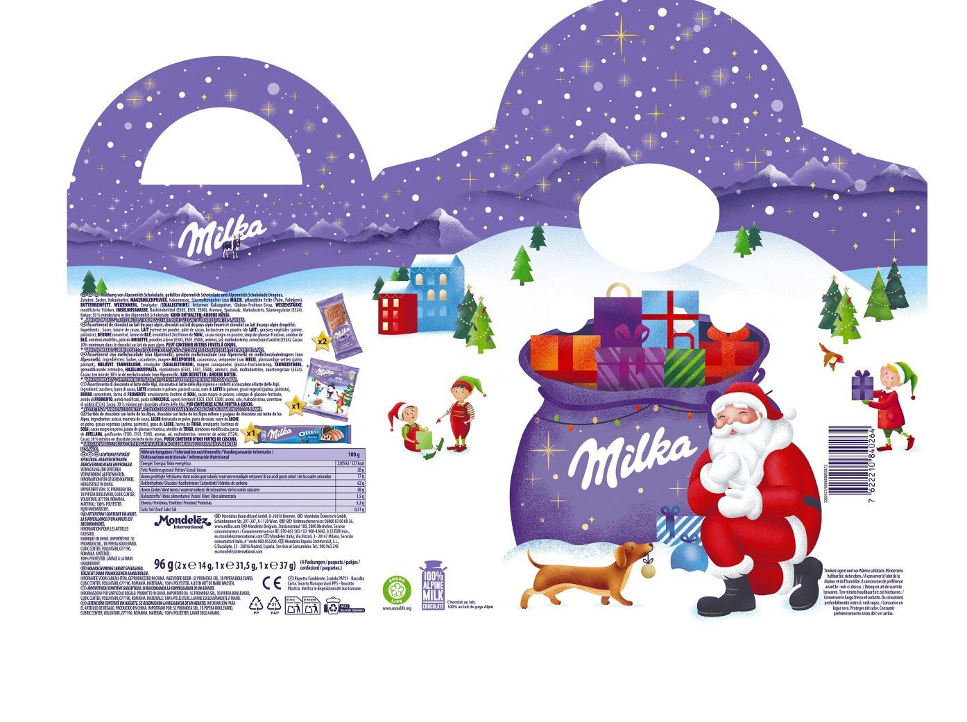 CHOCOLATE MILKA COM PELUCHE 96G image number 2