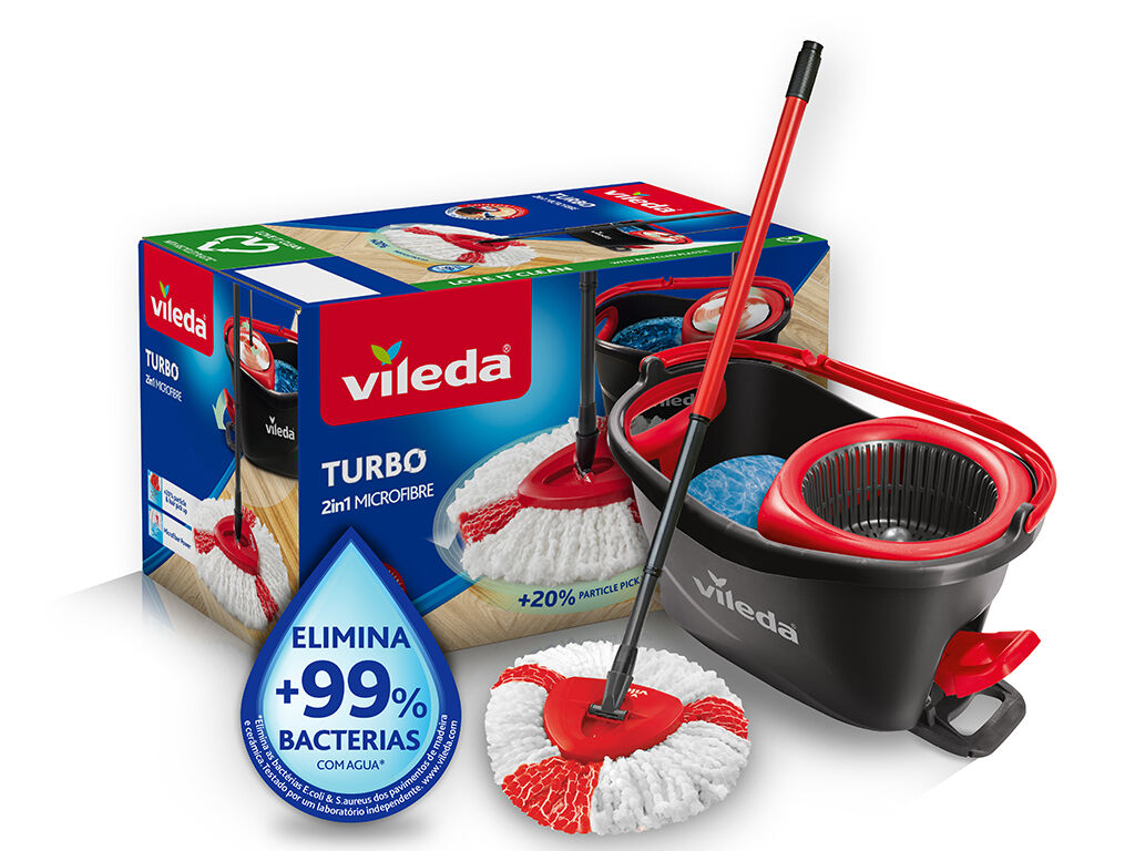 SISTEMA BALDE COM PEDAL TURBO VILEDA image number 0