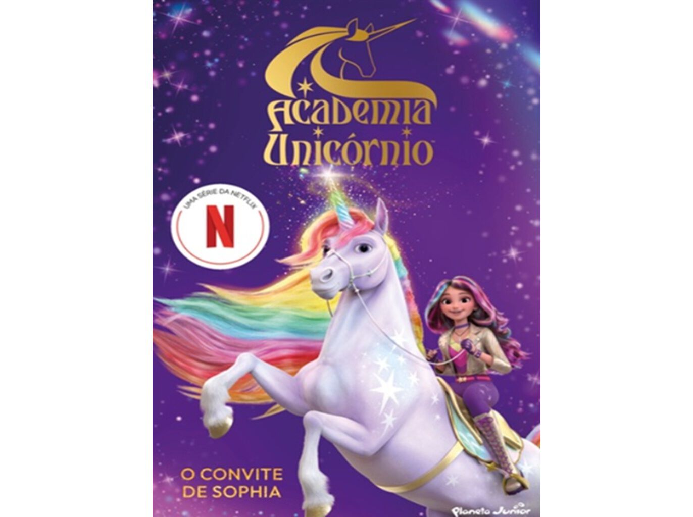 LIVRO O CONVITE DE SOPHIA DE UNICORN ACADEMY image number 0