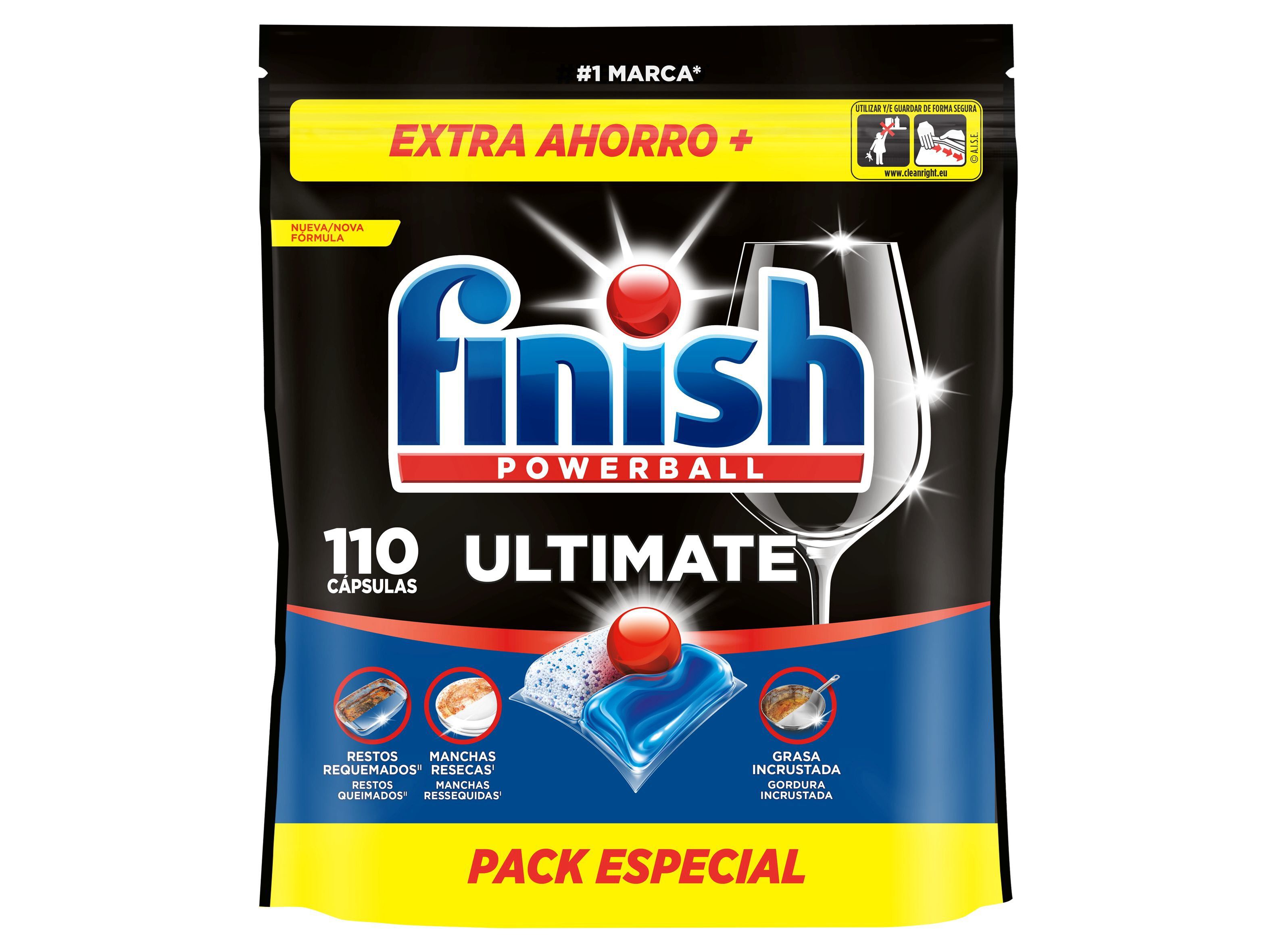 DET. LOI&Ccedil;A M&Aacute;Q. FINISH ULTIMATE REGULAR 110P