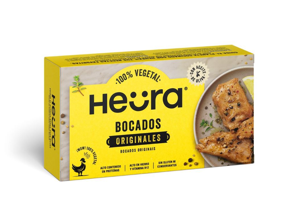 BOCADOS HEURA ORIGINAIS VEGETARIANOS 180G