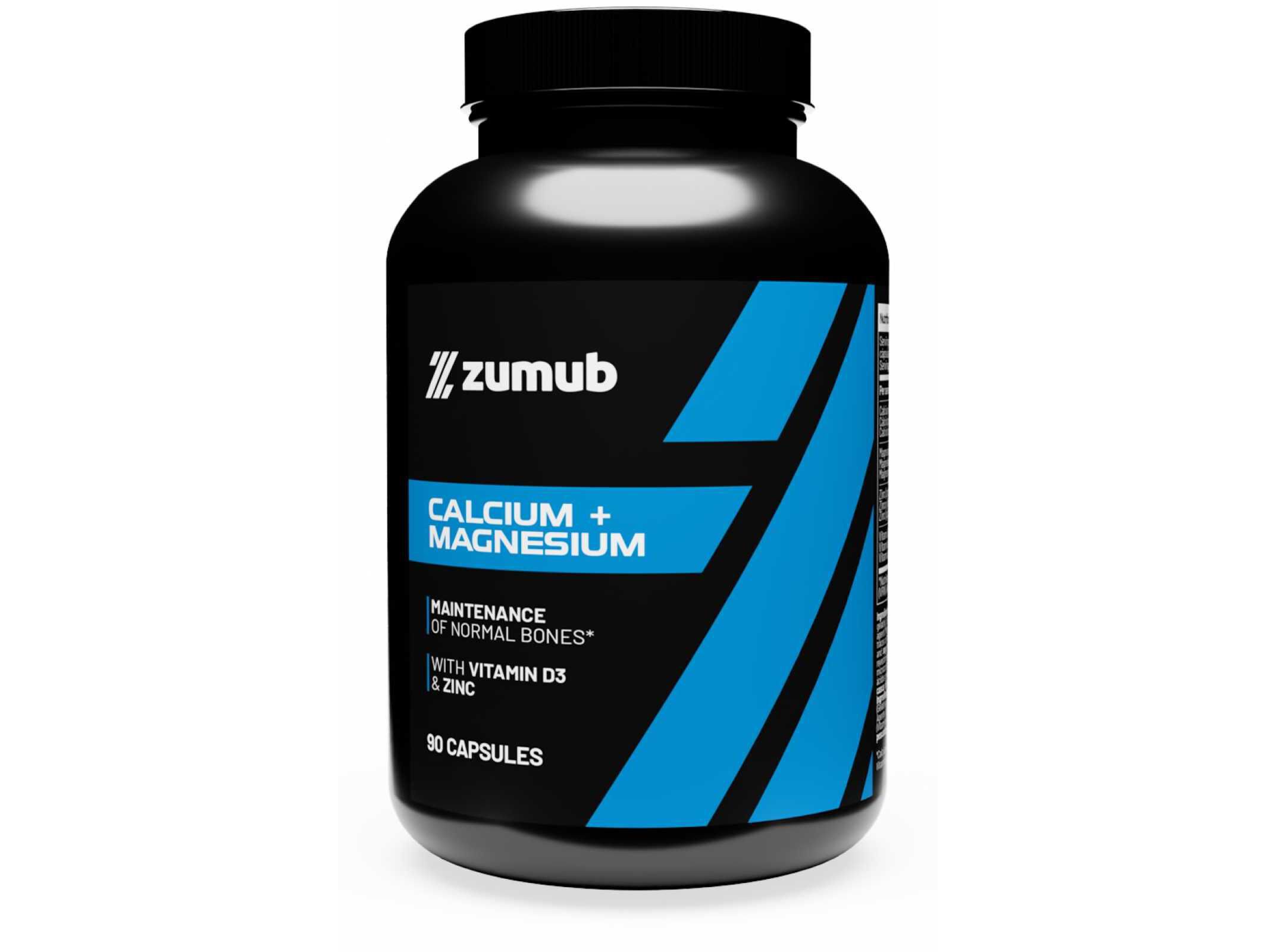 SUPLEMENTOS RECUPERA&Ccedil;&Atilde;O ZUMUB C&Aacute;LCIO + MAGN&Eacute;SIO 90CAPS image number 0