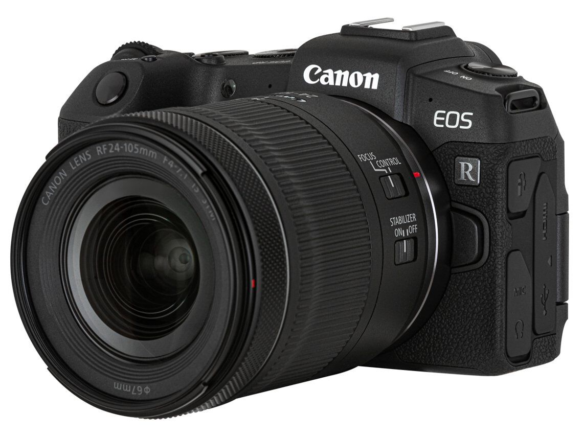 M&Aacute;QUINA FOTOGR&Aacute;FICA MIRRORLESS CANON EOS RP + OBJETIVA RF 24-105MM F/4-7.1 IS STM