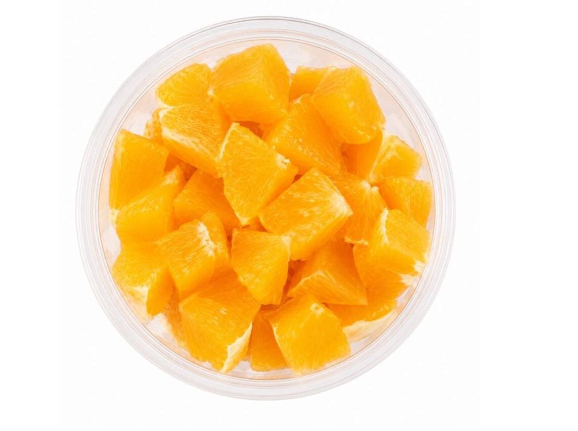 LARANJA CORTADA EM PEDA&Ccedil;OS KG image number 0