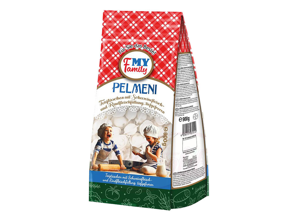 PELMENI MOYA SEMYA VKUSNYASHKI 900 G image number 1
