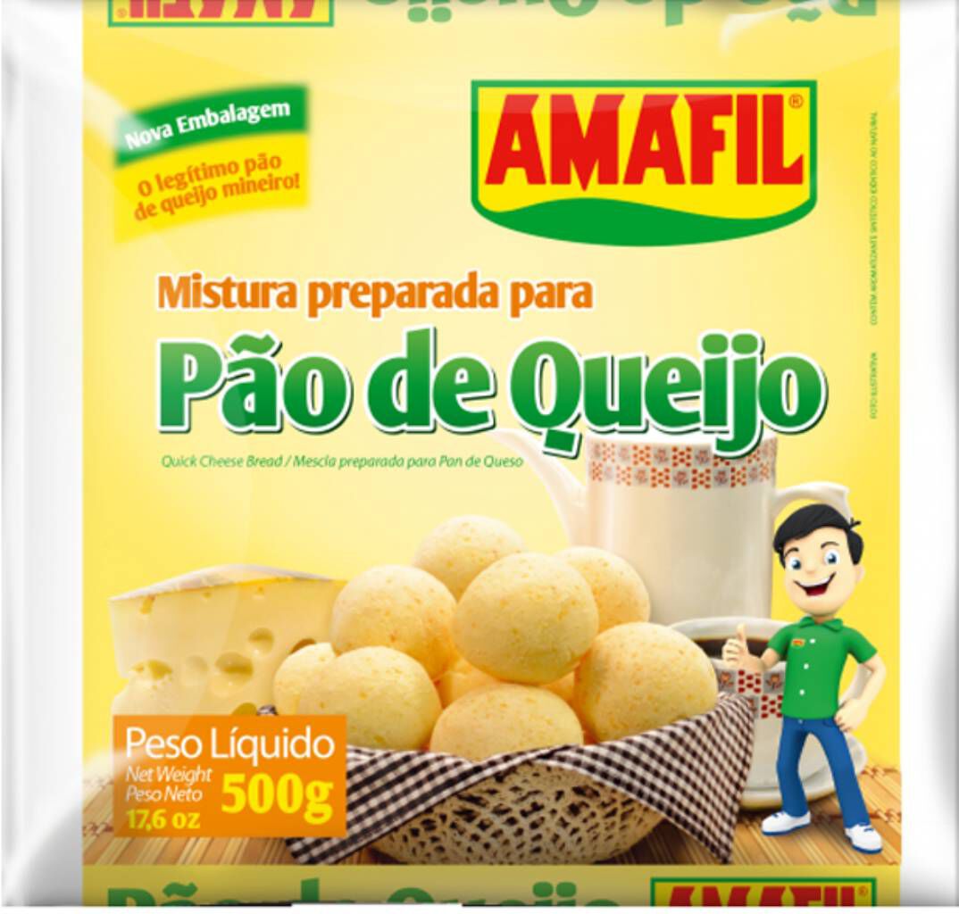 MISTURA PREPARADA AMAFIL PARA P&Atilde;O DE QUEIJO 500G