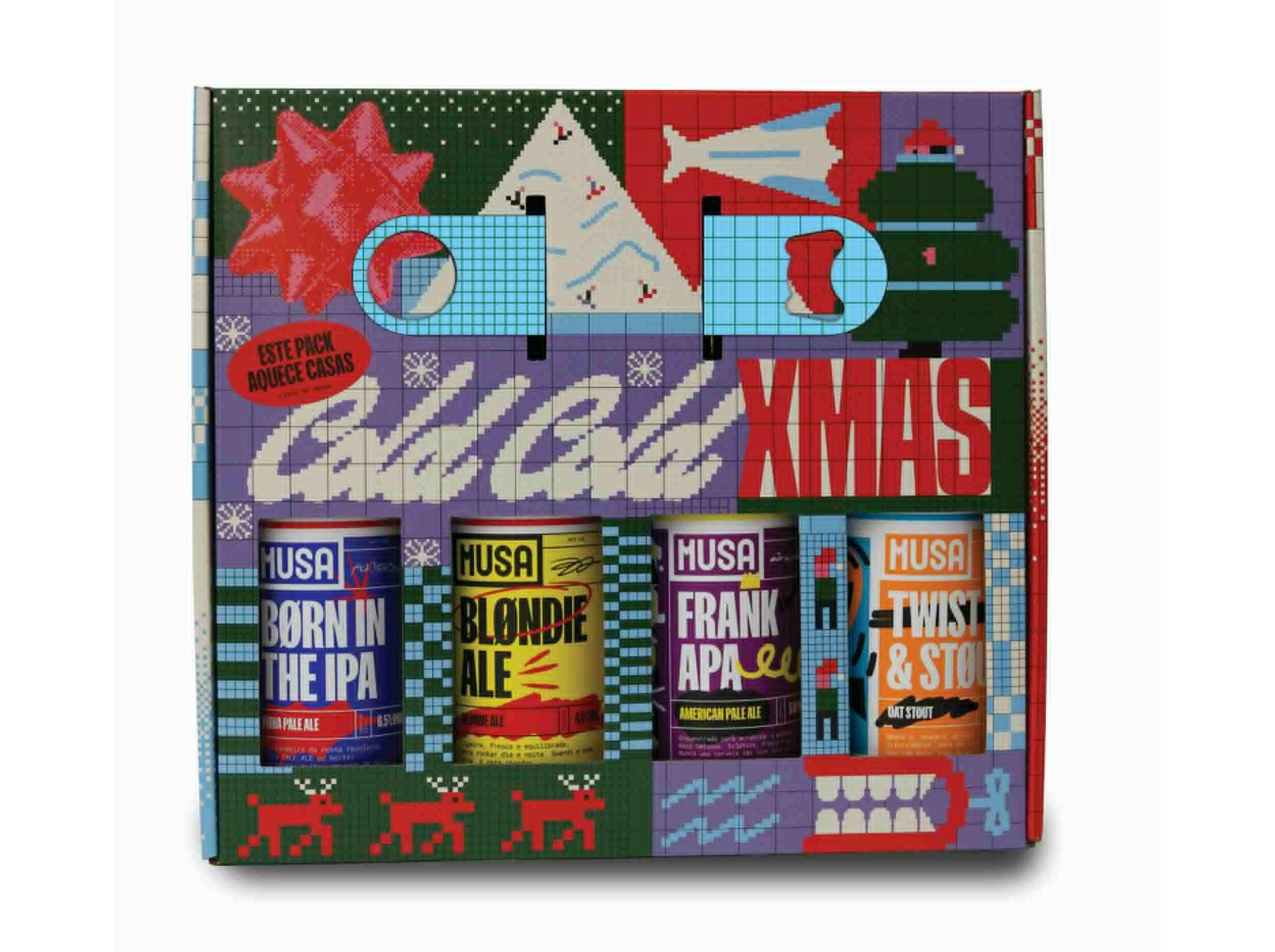 CERVEJA ARTESANAL MUSA PACK 4X0.33L image number 0