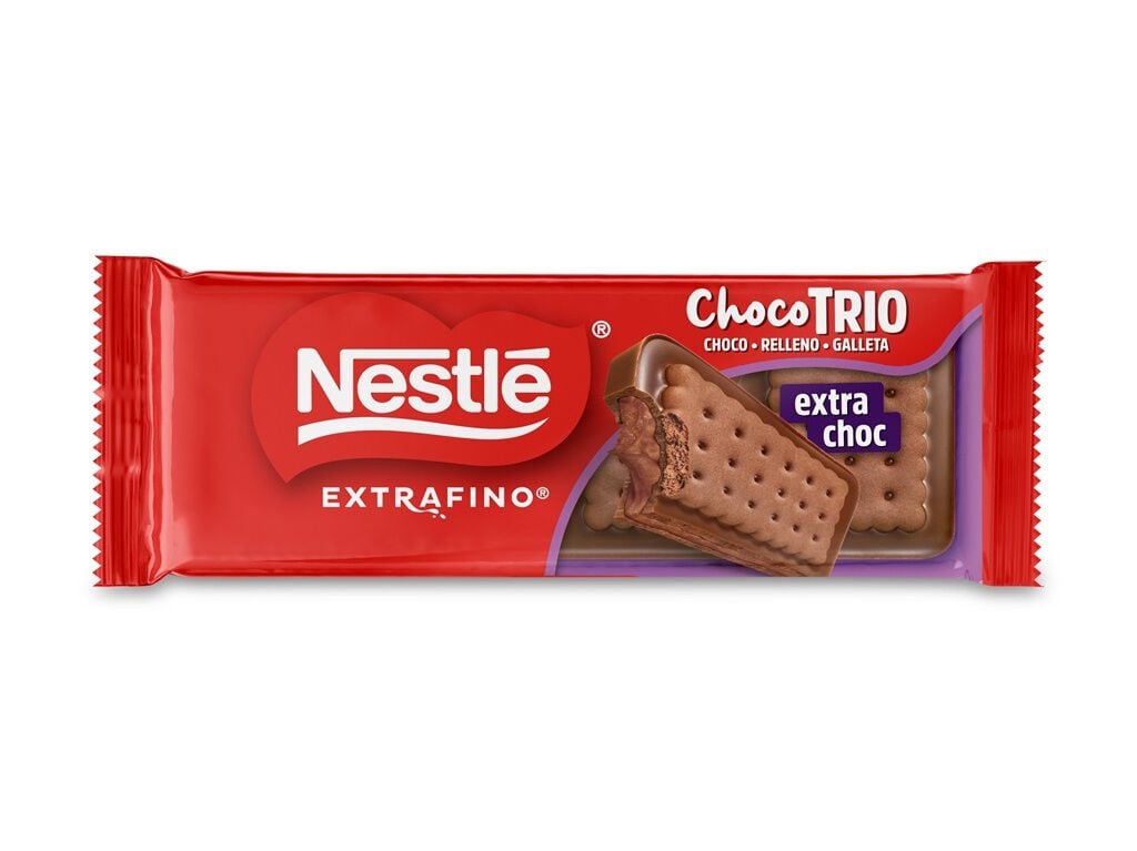 TABLETE CHOCOLATE NESTL&Eacute; CHOCO TRIO E BOLACHA 90G image number 0