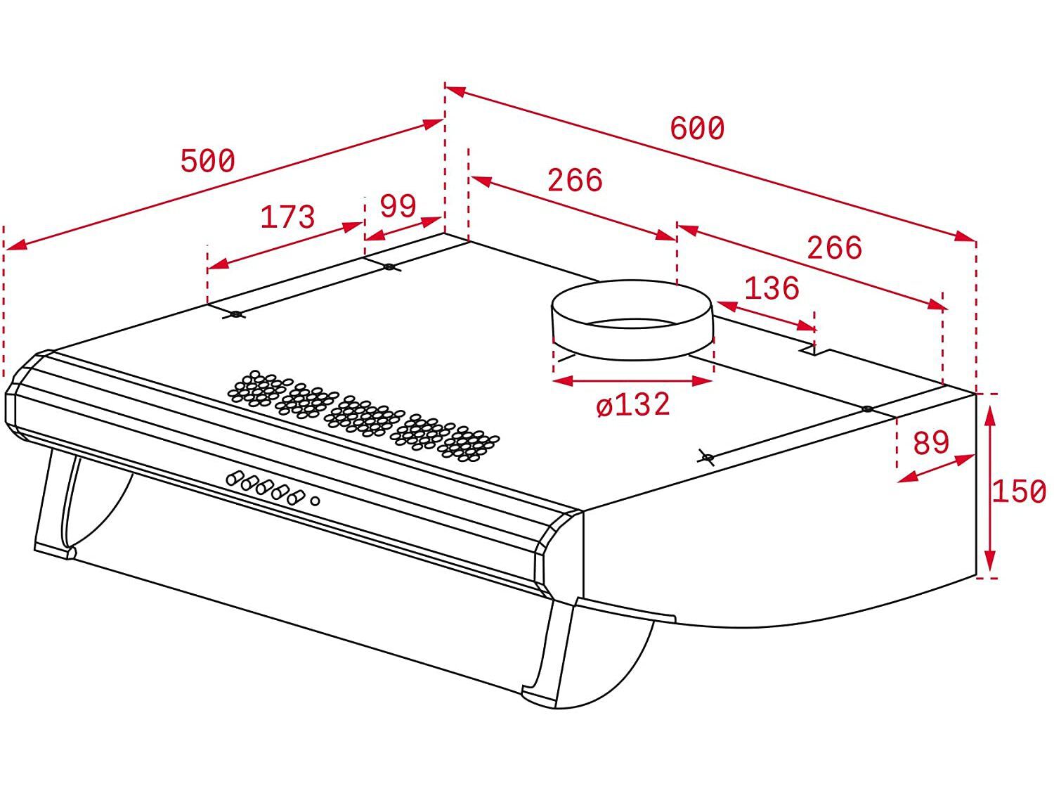 EXAUSTOR TEKA C 6420 INOX 60 CM image number 2