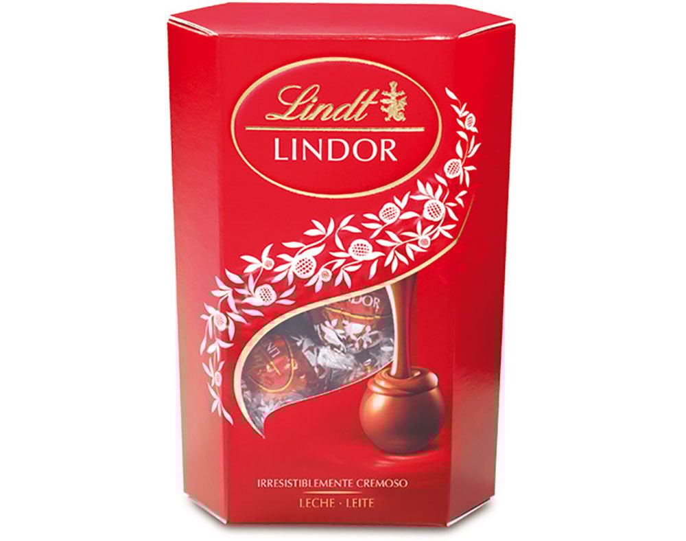 CORNET LINDT LEITE 200G