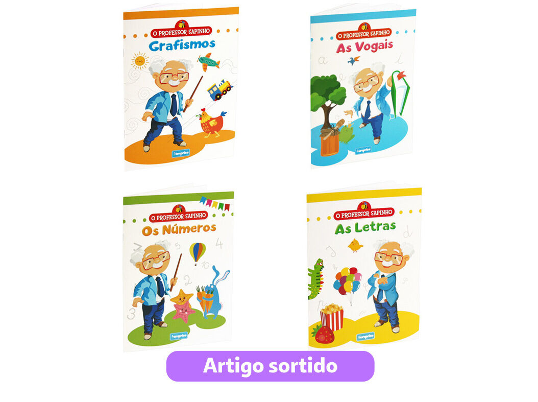 LIVRO O PROFESSOR SAPINHO - TITULOS SORTIDOS image number 0
