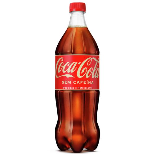 Refrigerante Com Gás Coca-cola Sem Cafeína 1l | Auchan