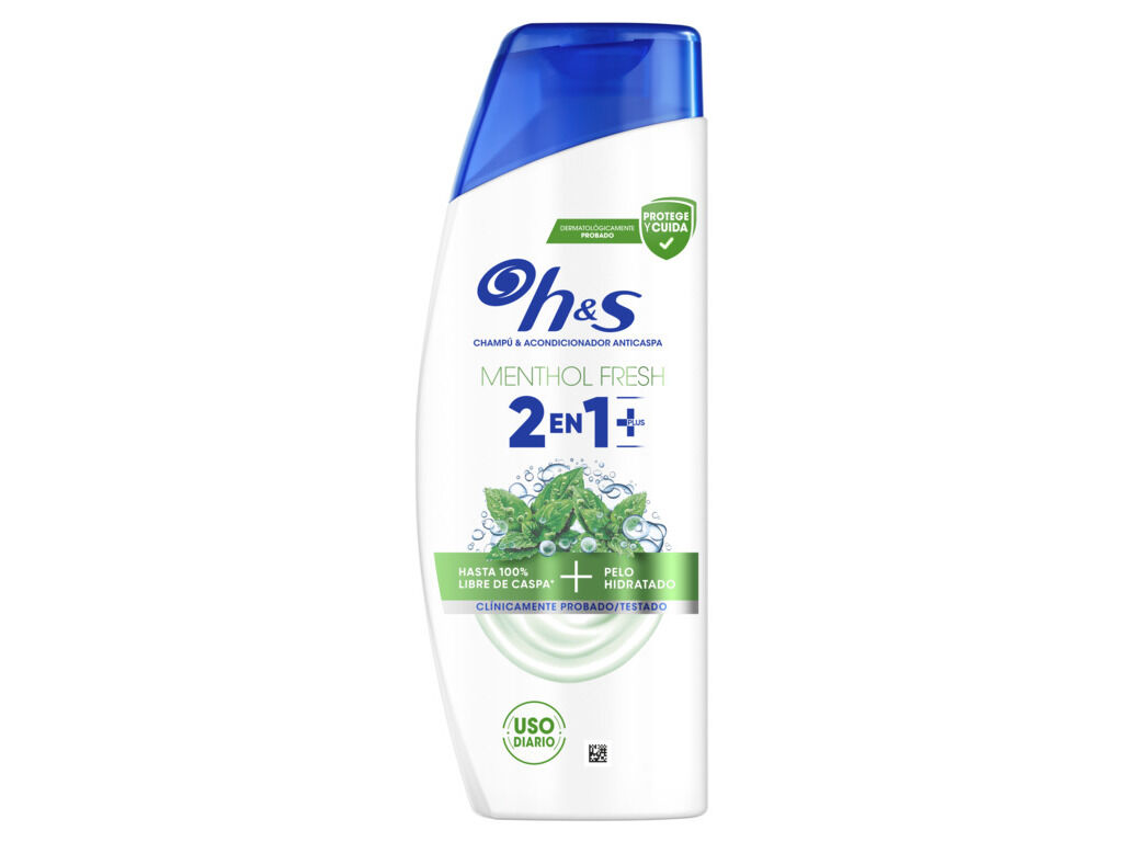 CHAMP&Ocirc; H&S MENTOL 2EM1 PLUS 300ML image number 0