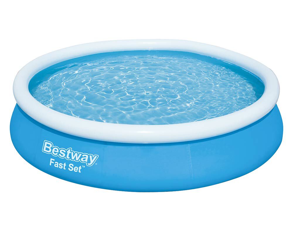PISCINA REDONDA BESTWAY FAST SET COM BOMBA DE FILTRO 366X76CM