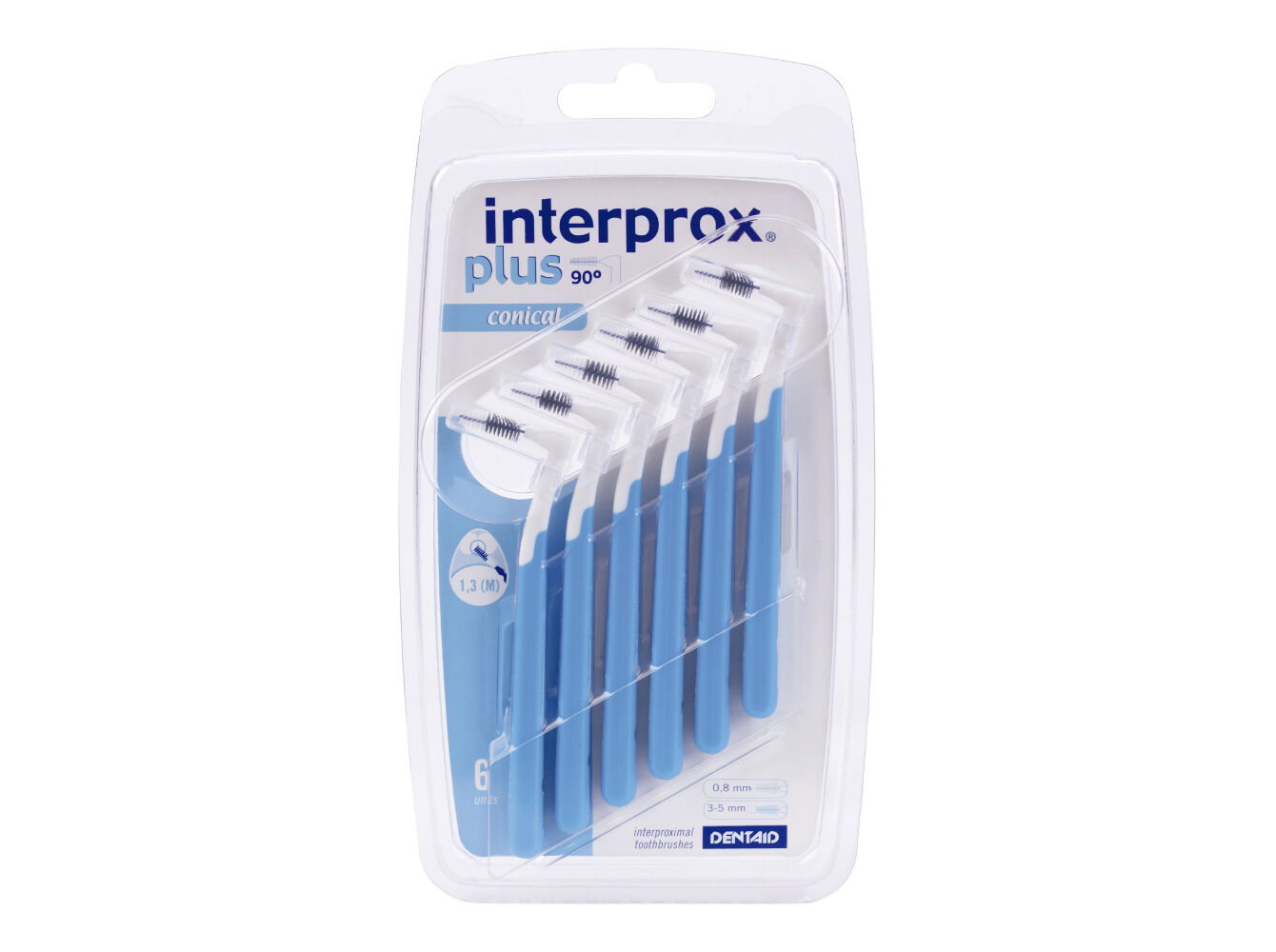 ESCOVILH&Atilde;O INTERPROX PLUS CONICO 6UN