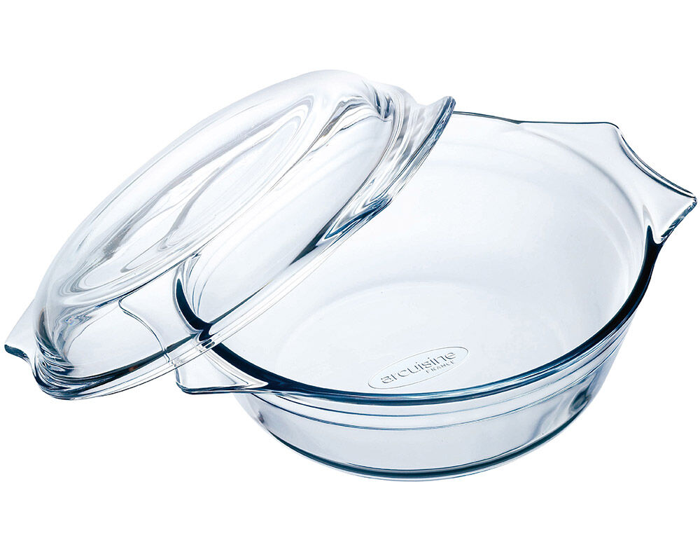 CA&Ccedil;AROLA OCUISINE REDONDA VIDRO 2.3L image number 0