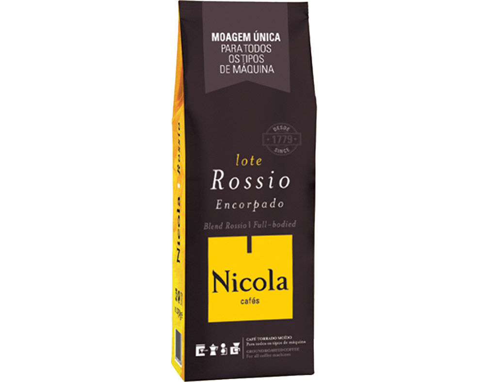CAF&Eacute; NICOLA MOIDO NORMAL LOTE ROSSIO MOAGEM &Uacute;NICA 250G