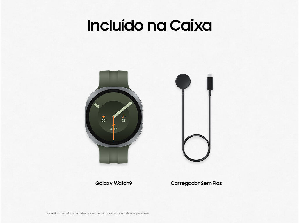 SMARTWATCH SAMSUNG GALAXY WATCH9 44MM BT PRATEADO image number 9