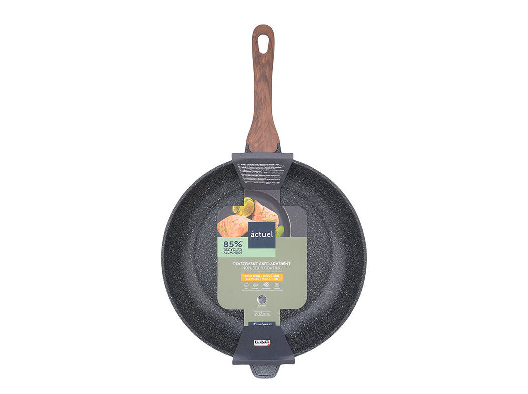 FRIGIDEIRA ACTUEL ALUM&Iacute;NIO FUNDIDO 32CM GEVI8 image number 0