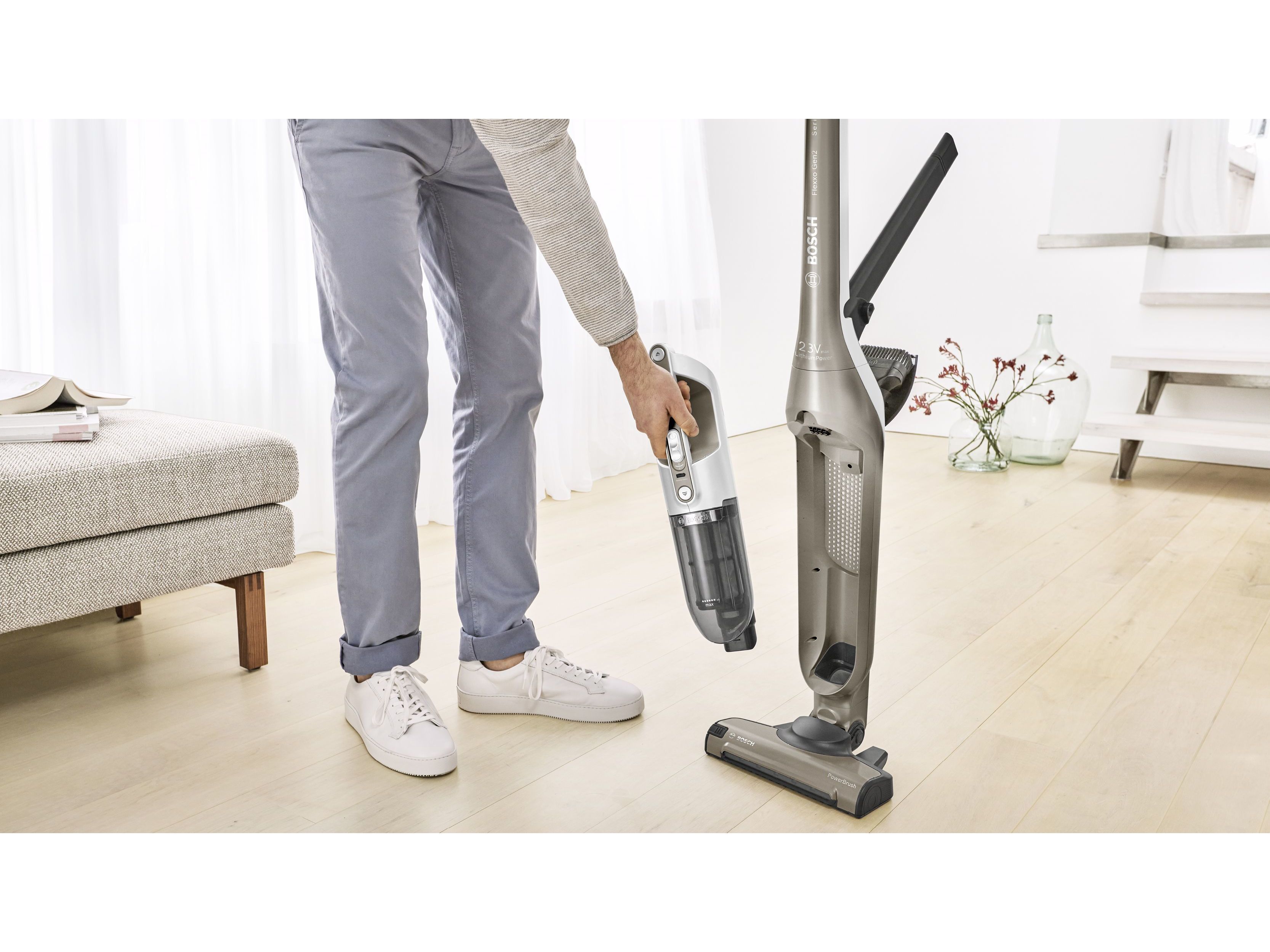 ASPIRADOR VERTICAL BOSCH BBH3ALL23 FLEXXO 23V image number 8