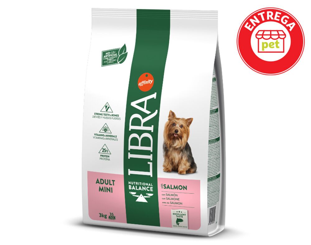 RA&Ccedil;&Atilde;O PARA C&Atilde;O MINI LIBRA COM SALM&Atilde;O 3KG image number 1