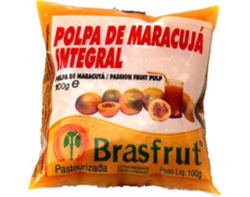 POLPA BRASFRUT DE FRUTA MARACUJÁ 100G image number 0