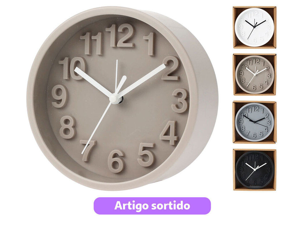 REL&Oacute;GIO 13X13X5CM CORES SORTIDAS image number 0