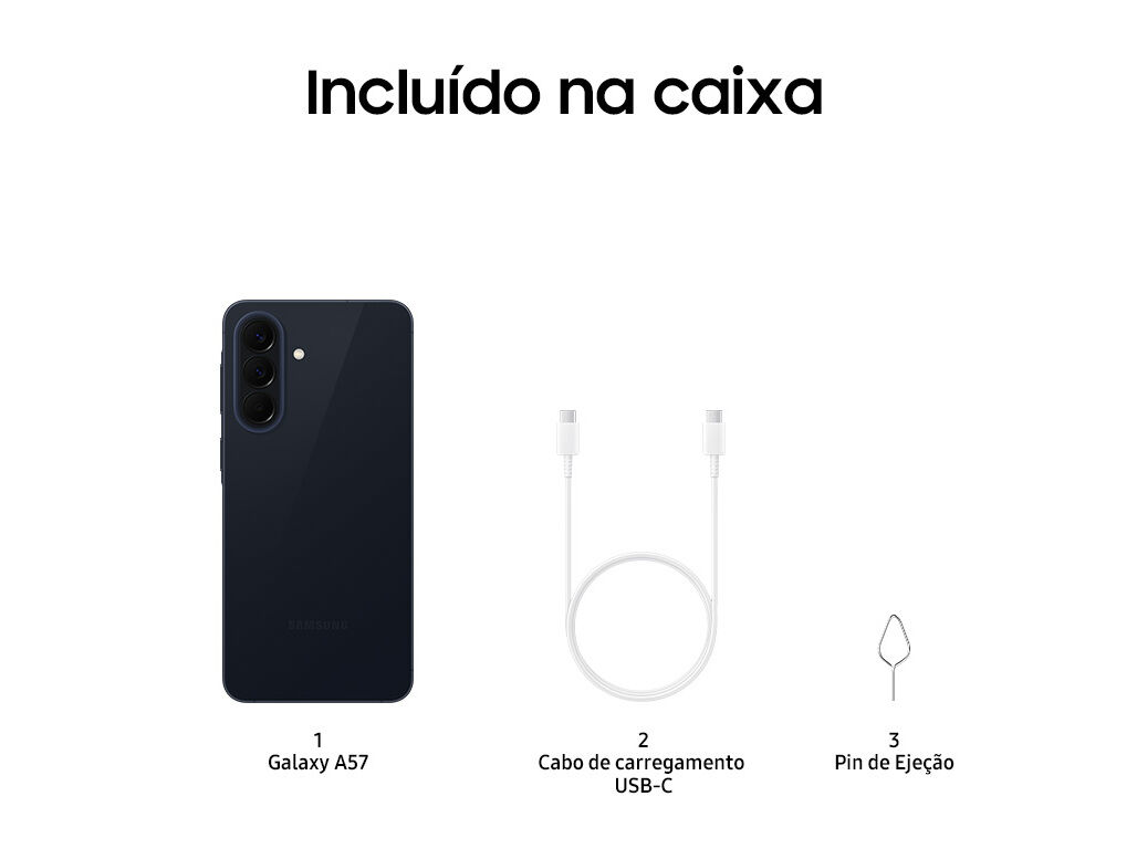 SMARTPHONE SAMSUNG GALAXY A57 5G 256G AZUL ESCURO image number 7