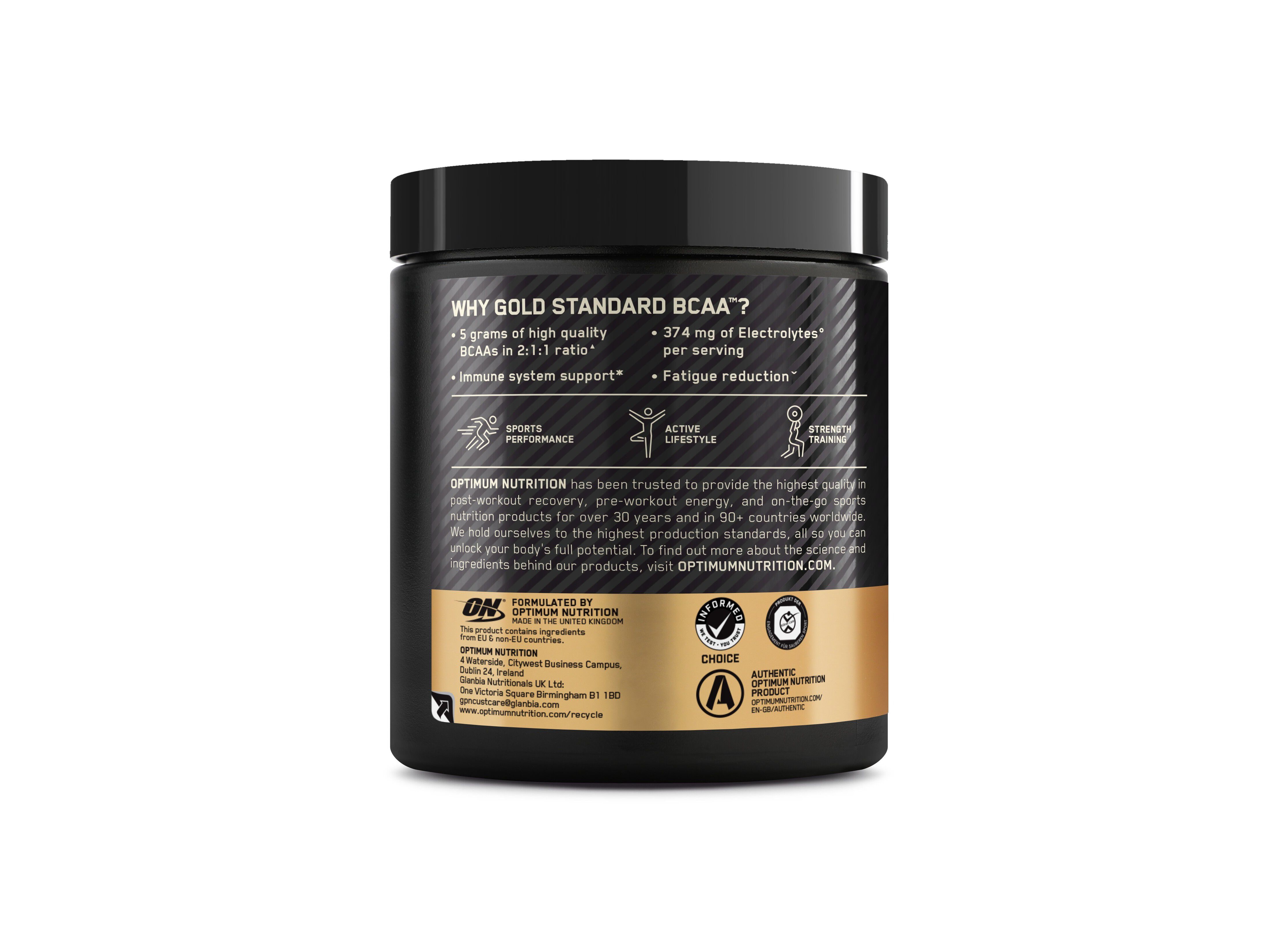 SUPLEMENTO BCAA OPTIM NUT PESSEGO/ MARACUJ&Aacute; 266G image number 1