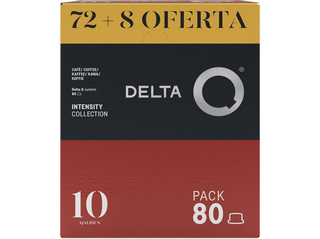 CAPSULAS DELTA Q QALIDUS 10 PACK 72+8 image number 0