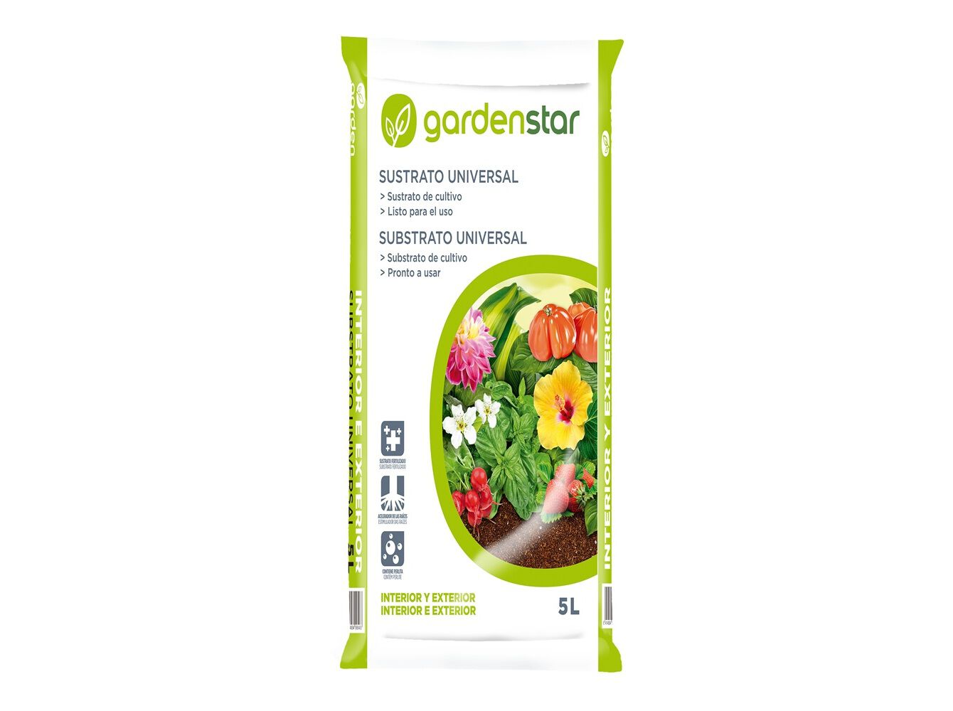 SUBSTRATO GARDENSTAR UNIVERSAL 5L image number 0
