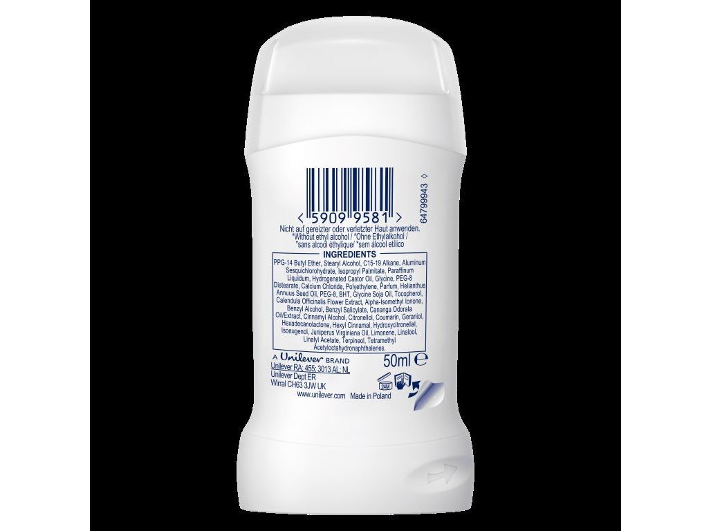 DESODORIZANTE DOVE STICK INVISBLE DRY 50 ML image number 1