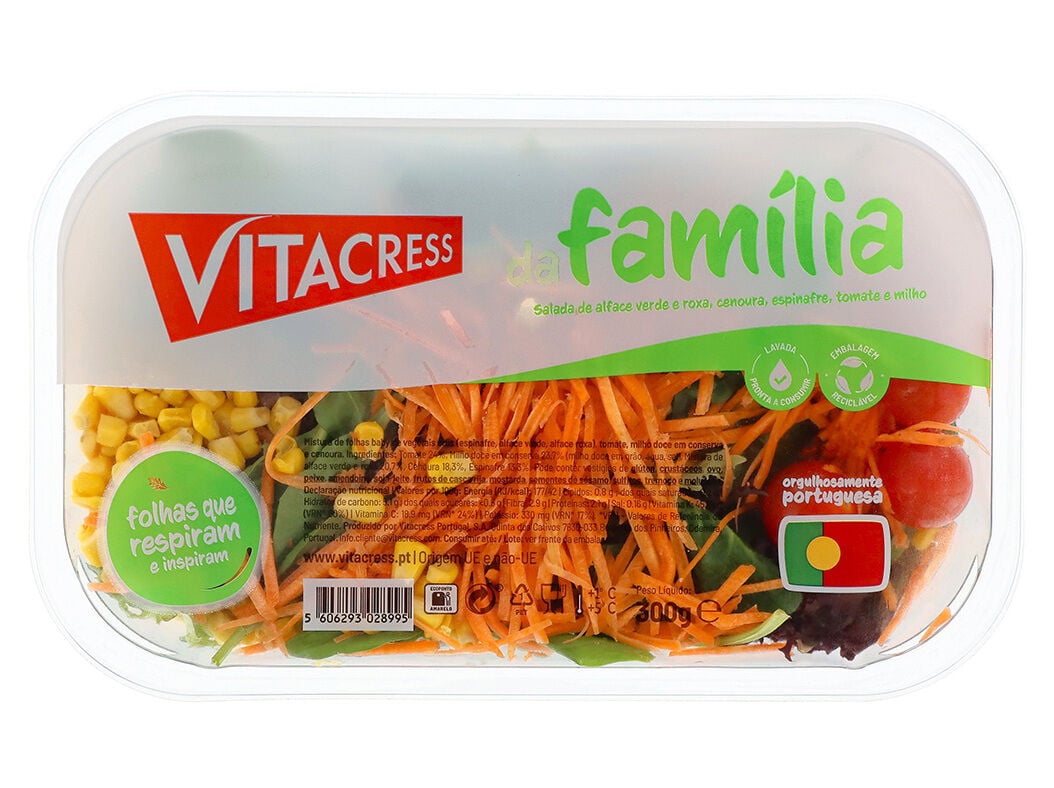 SALADA DA FAMILIA VITACRESS 300G image number 0