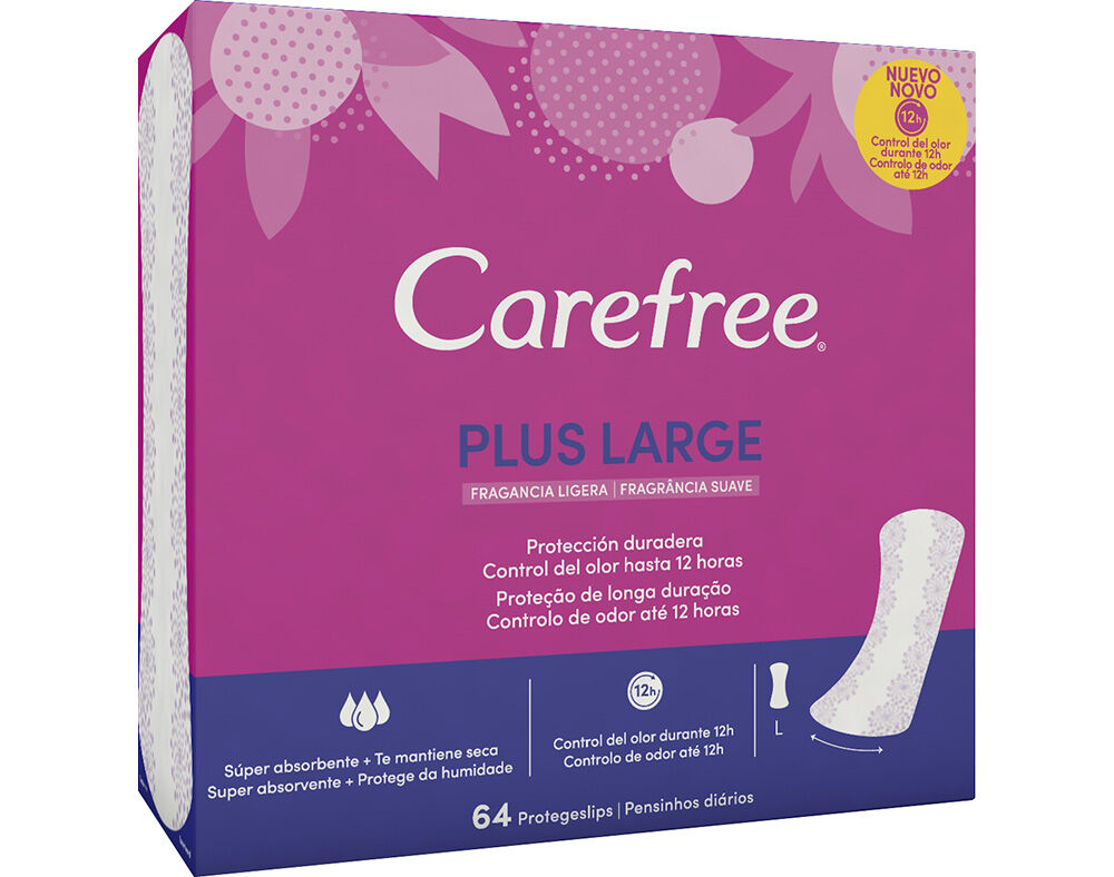 PROTECTOR CAREFREE DI&Aacute;RIO MAXI 64UN image number 0