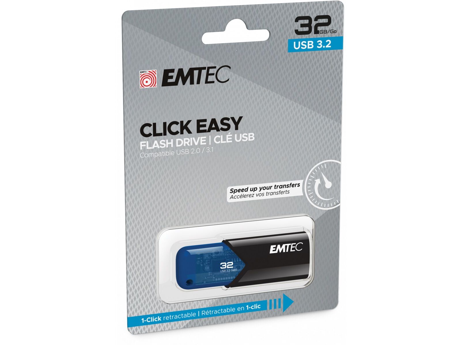 PEN USB EMTEC CLIK EASY 32GB 3.2 image number 1