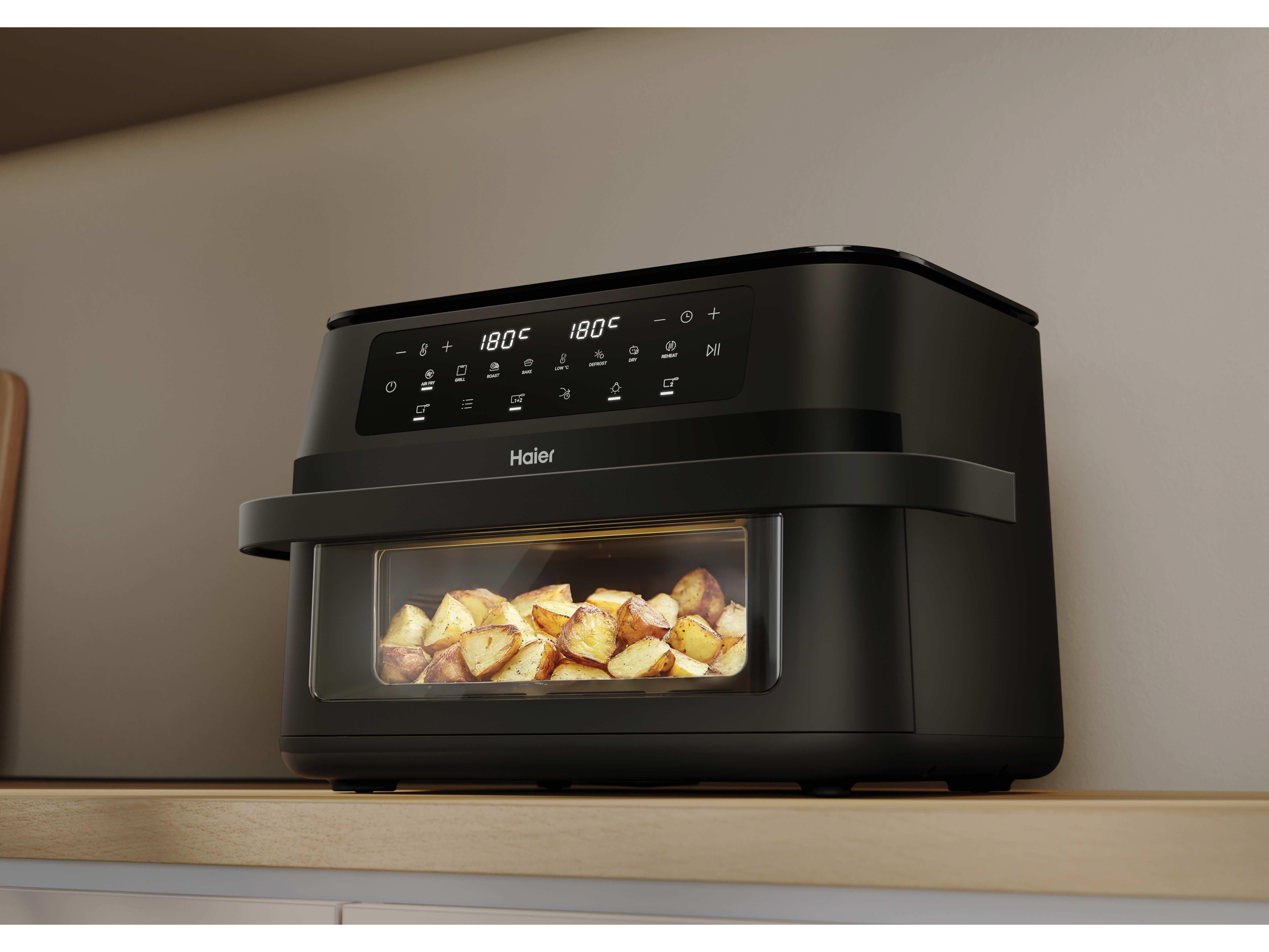 FRITADEIRA AIR FRYER HAIER HAF3ADW 011 DUAS GAVETAS FLEX image number 8