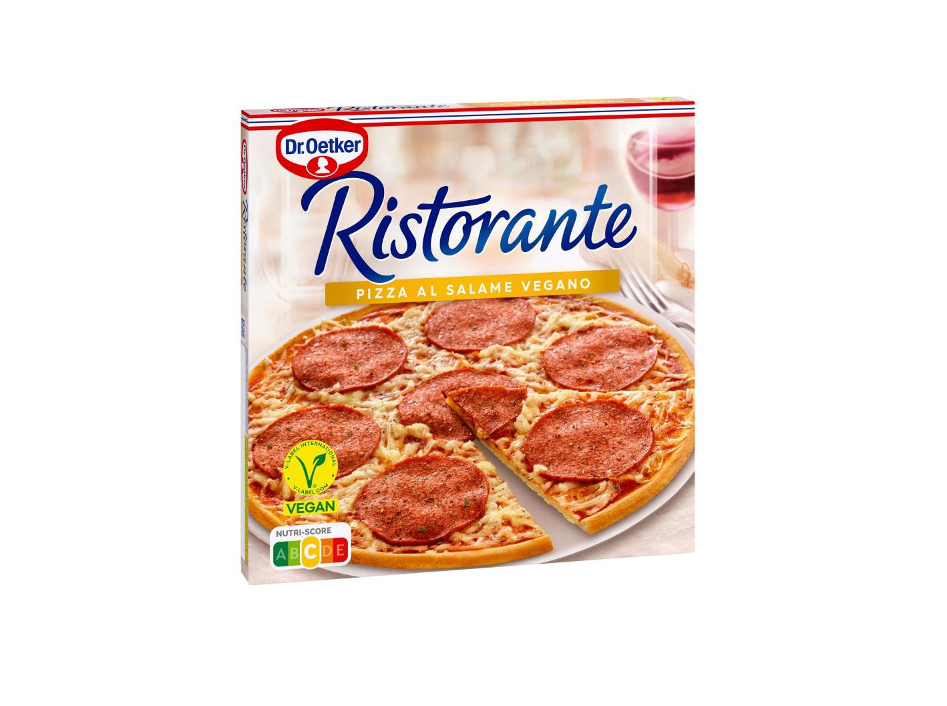 PIZZA RISTORANTE DR.OETKER SALAME VEGAN 296G image number 0