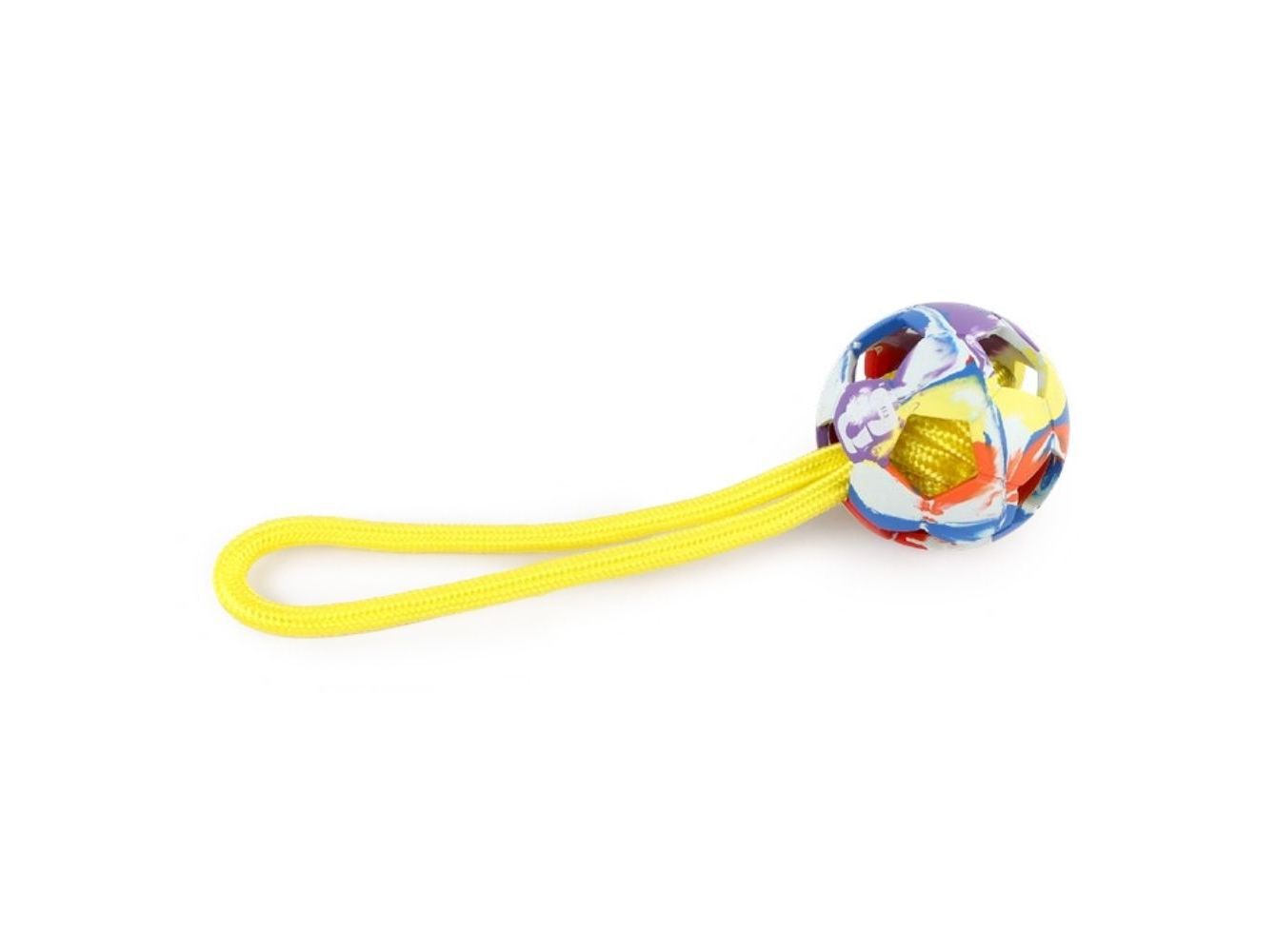 BRINQUEDO C&Atilde;O AFP MUNDIAL BOLA COM CORDA 5.5CM image number 1