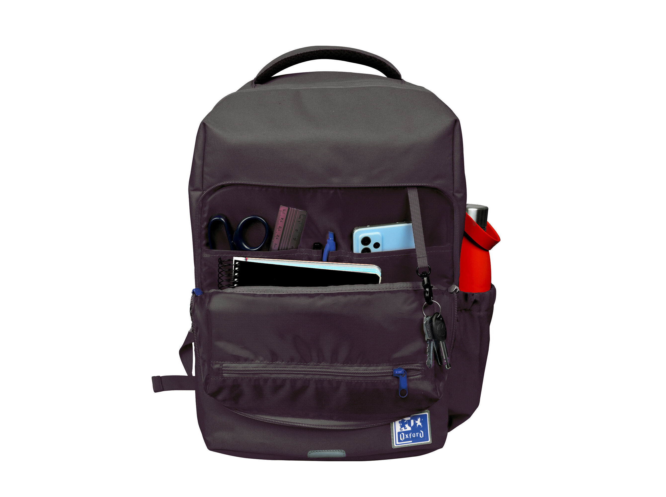 MOCHILA OXFORD PRETO B-READY 42X30X15CM image number 3