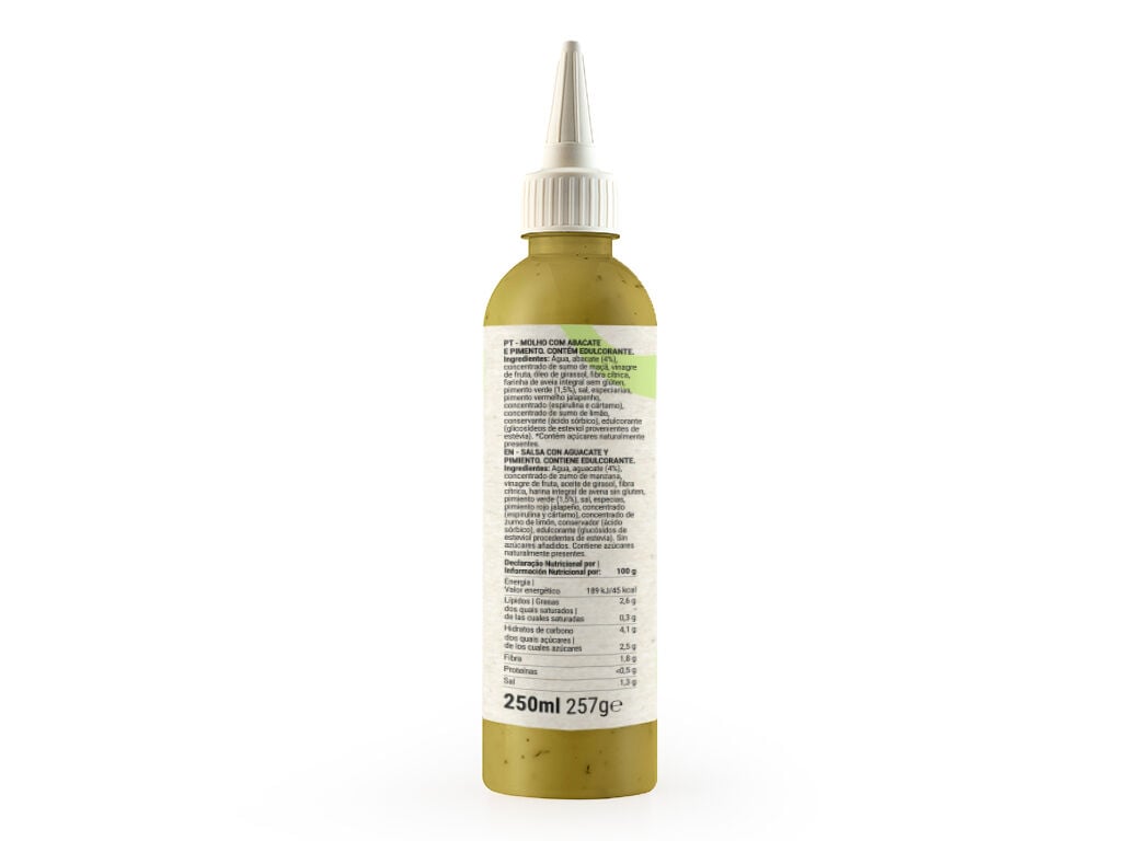 MOLHO PALADIN ABACATE E PIMENTO 250ML image number 1