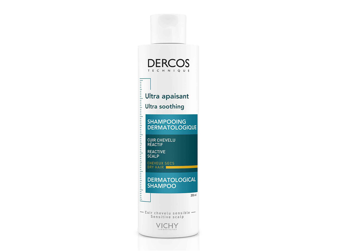 CHAMP&Ocirc; DERCOS ULTRA APAZIGUANTE SECO 200ML image number 0
