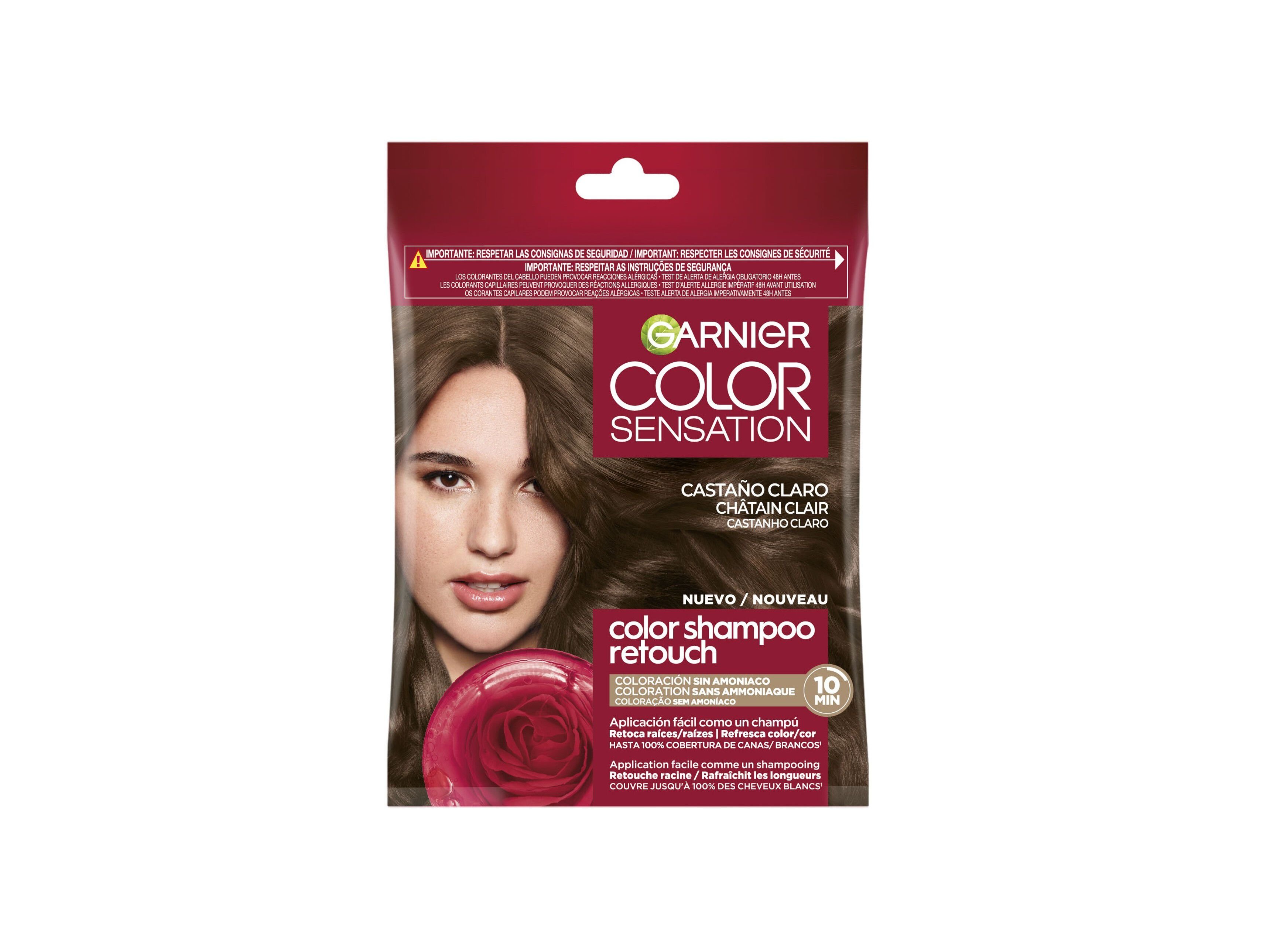 COLORA&Ccedil;&Atilde;O COLOR SENSATION CHAMP&Ocirc; RETOUCH 5.0 CASTANHO CLARO