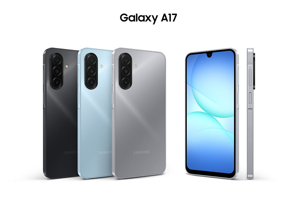 SMARTPHONES SAMSUNG GALAXY A17 256GB AZUL CLARO image number 1