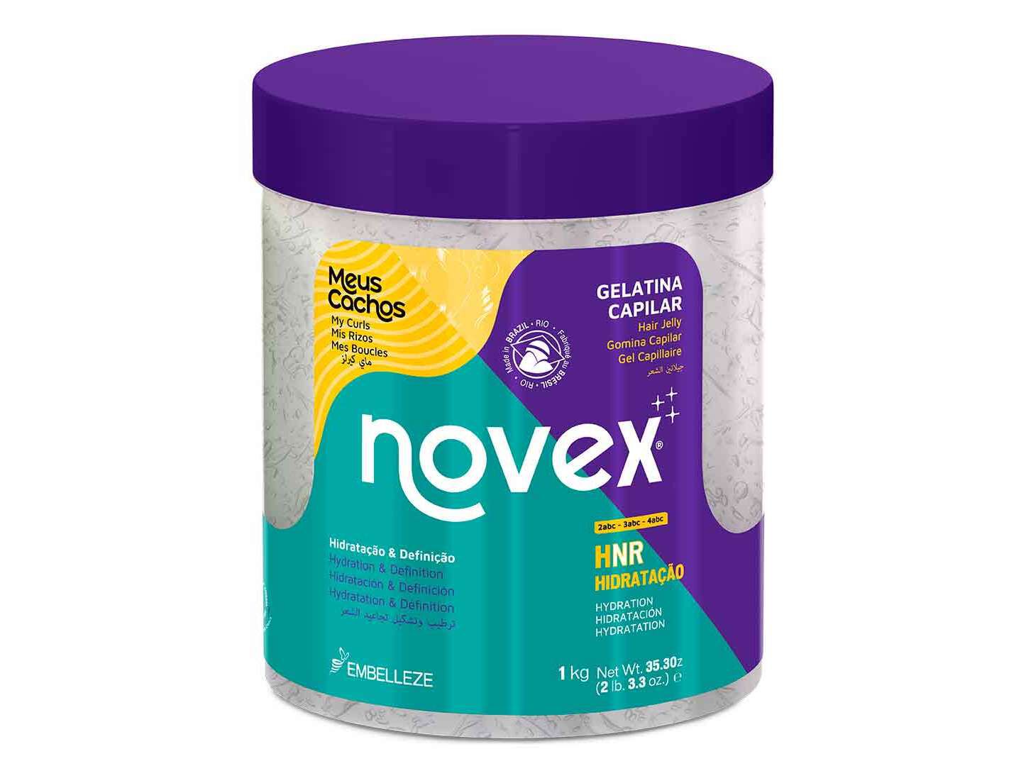 GELATINA CAPILAR NOVEX MEUS CACHOS 1 LT image number 0