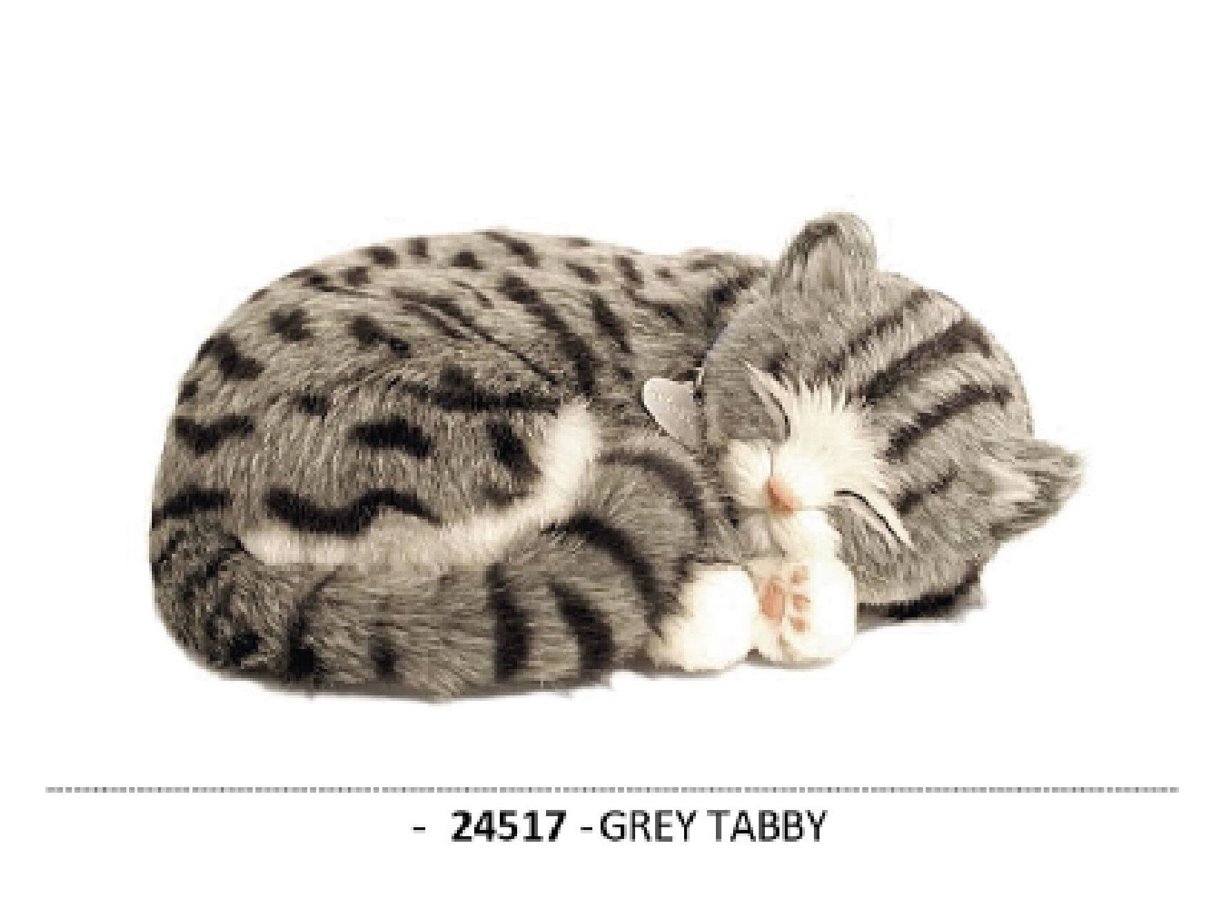 PELUCHE GATO PERFECT PETZ GREY TABY image number 0