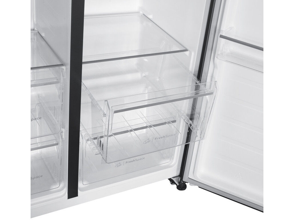 FRIGOR&Iacute;FICO AMERICANO INDESIT INGF 6441 XP4E INOX E 442L TOTAL NO FROST image number 4